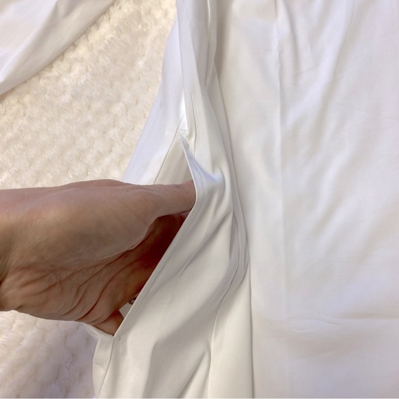 J Jill White Shirt Collection Long Sleeve Tunic Top Size Small - Picture 5 of 14